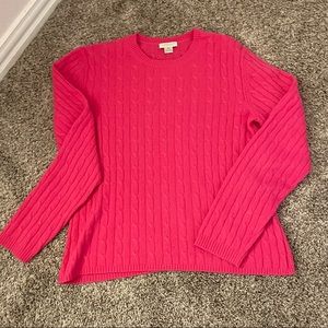 Pink Cashmere Sweater